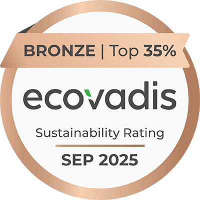 Ecovadis Bronze Nachhaltigkeitssiegel